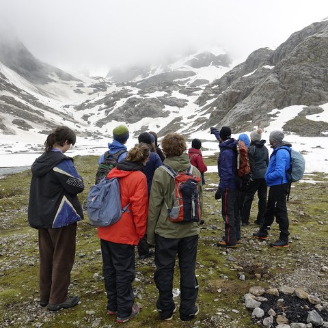 Gletscher2. Vergrösserte Ansicht