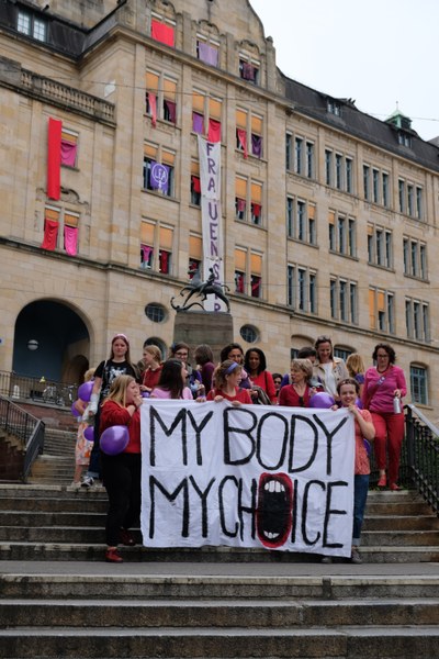 Frauenstreik am GL 2