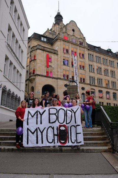 Frauenstreik am GL