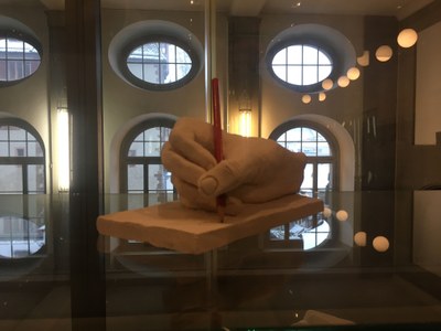 modellierte Hand