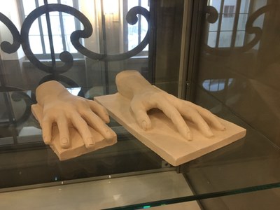 modellierte Hände